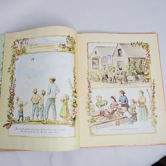 A Time to Keep Tasha Tudor Book of Holidays 1977 Signed 1st Ed - Picture 3 of 13